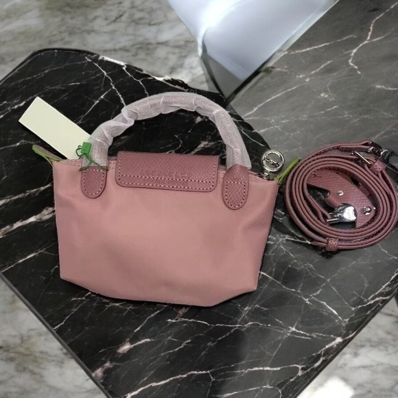 Longchamp Rose Mini Bag with Strap - Picture 4 of 5